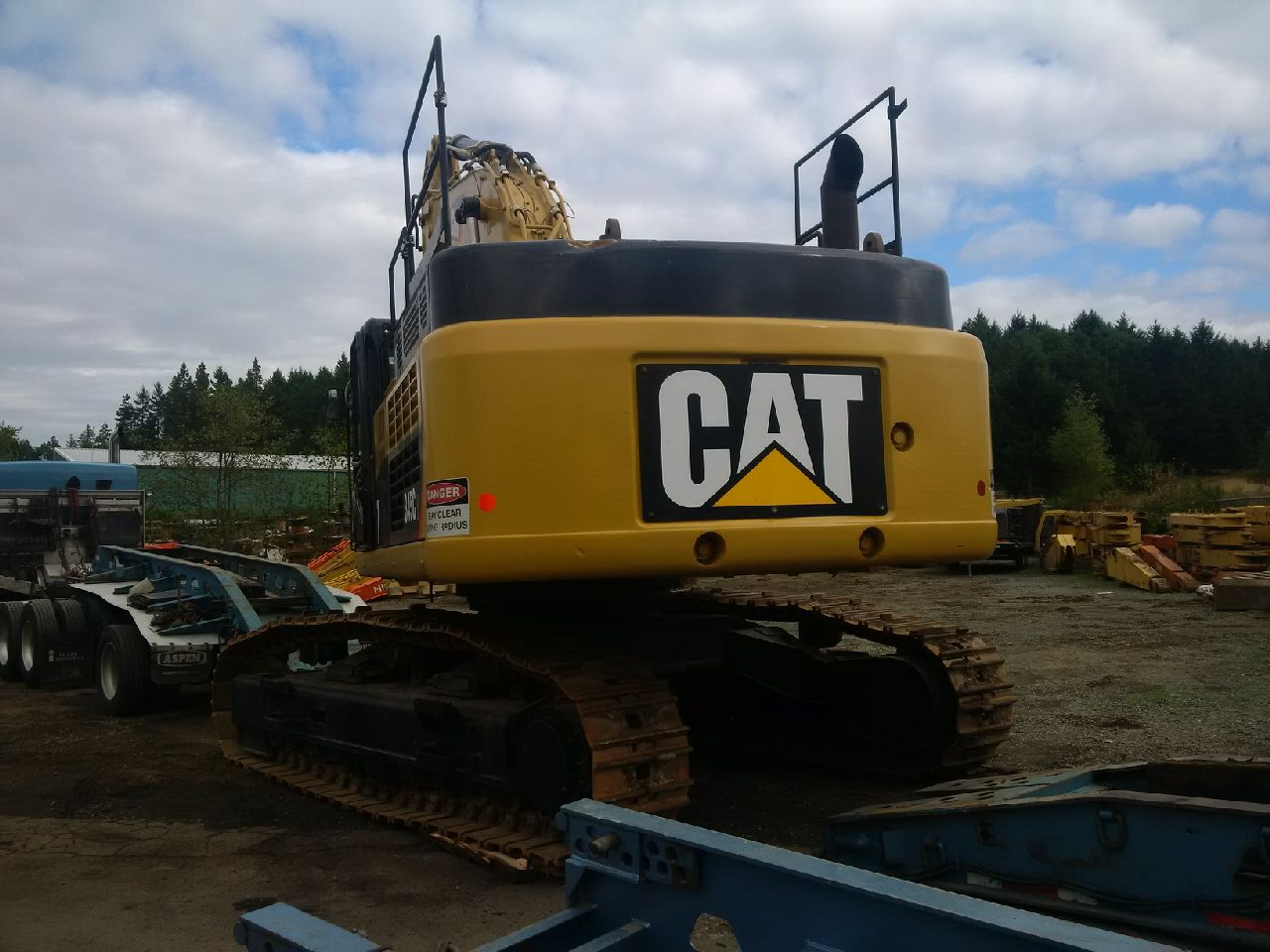 Used Cat 345C Excavator Parts