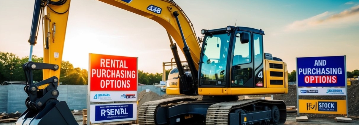 excavator rental options